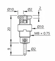 PJP 228-1-I Measurement Dimensions